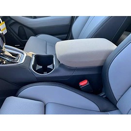 Auto Console Covers- Premium Center Console Armrest Cover Fits The Subaru Outback 2020-2025 Waterproof Neoprene Fabric (Tan)