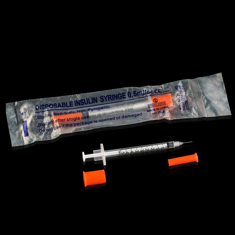 ZVF 0.5ml/cc 0.3 x 8mm Laboratory Tools, Each Individually Packaged