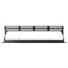Intellinet 48 Port Cat6 Network Patch Panel – 1U Rack