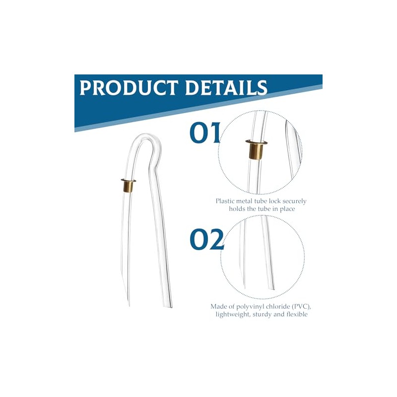 6pcs Hearing Aid Tubes, Hearing Aid Tubes Replacement NHS with