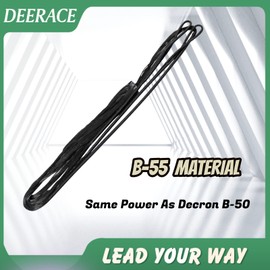 DEERACE Cuerda de arco recurvo tradicional, AMO de 48 a 70 pulgadas, 48 pulgadas, 48 pulgadas, 44 pulgadas, 14 hebras (recomendado para hasta 50 libras))