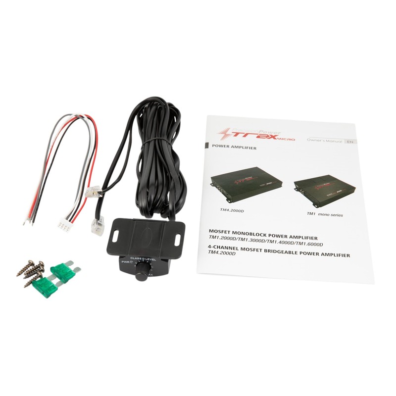 Precision Power Trax Micro Monoblock Class D Car Stereo Amplifier