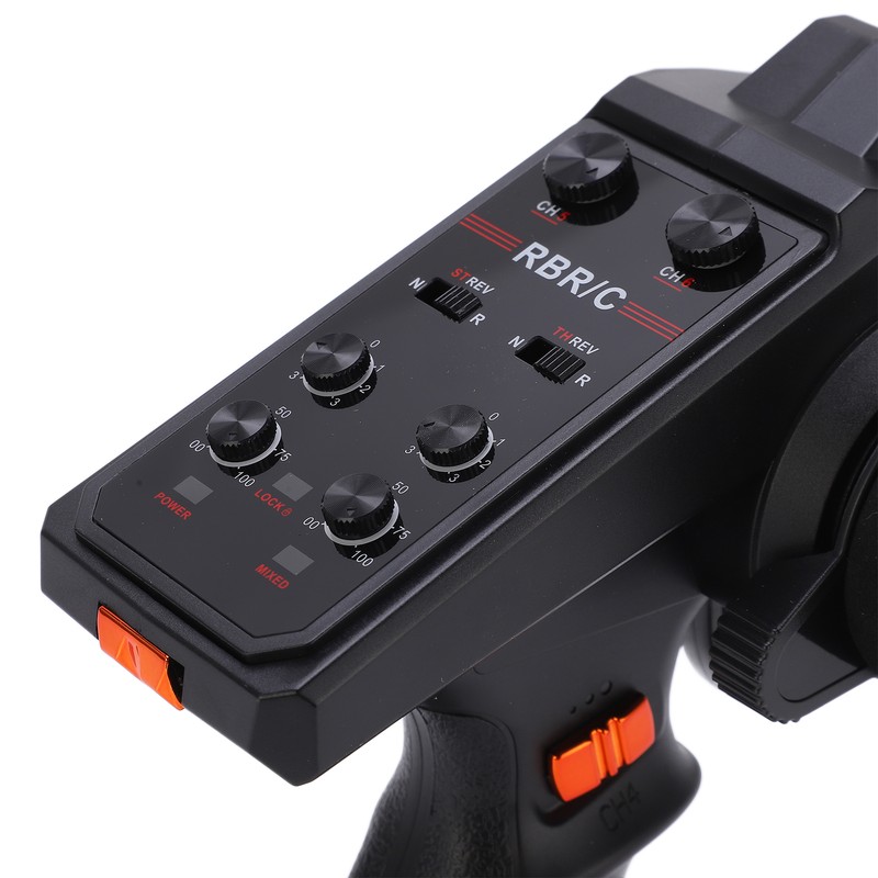 RC Transmitter Receiver 2.4 Ghz 6 Channel 400meters Sensitive Ergonomics