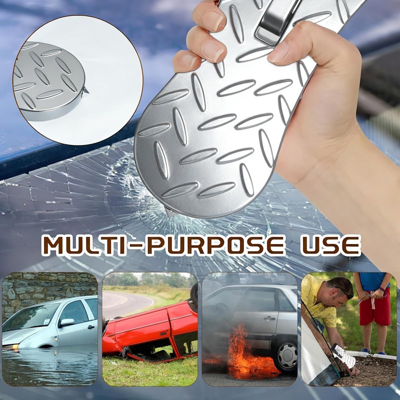 2PCS Car Door Step for Car Roof Access with Latch