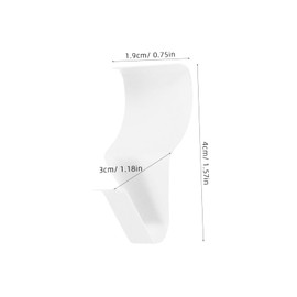 Gadpiparty 12pcs Vinyl Siding Hooks Outdoor: Heavy Duty Hanging Clips - Stainless Steel Flower Pot Hanger - Wall Panel Wreath Lights Lamps Home Garlands Decor