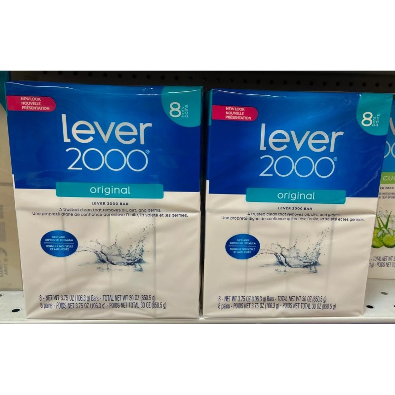 Original Lever 2000 Bar Soap Original 3.75 oz each, 16