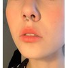 QWALIT Fake Septum Ring Fake Septum Piercing Faux Septum Nose