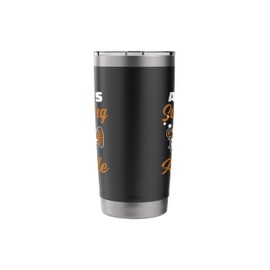 Always Swimming With Attitude Marine Biologist Stainless Steel Insulated Tumbler