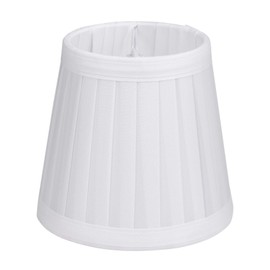 Frcolor Lamp Shade Replacement Lamp Shade Light Cover Cloth Table Lamp Home Atmosphere Decorative Lamp Shade (White)