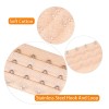 Unbranded 4Pcs Adjustable Bra Extender 2/3/4 Hooks with Elastic Extension