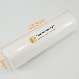 New brothread Wash Away - Water Soluble Machine Embroidery Stabilizer Backing & Topping 10" x10Yd roll - Light Weight 40gm (1.5oz) - Cut into Variable Sizes for Machine Embroidery and Hand Sewing