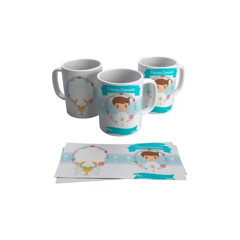Like Shop 25 Tazas Personalizadas Recuerdo Para Primera Comunion