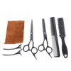 Barber Scissors Set Professional Kit Hair Styling Shearing Tool with