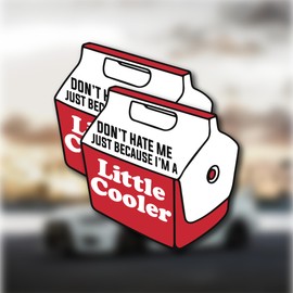 Don’t Hate Me Funny Stickers 3 inch- Funny Meme Stickers for Adults, Cool Decals for Men & Women, Offensive & Inappropriate Sticker Pack with Dark Humor Designs for Water Bottles, Bumpers, Work & More