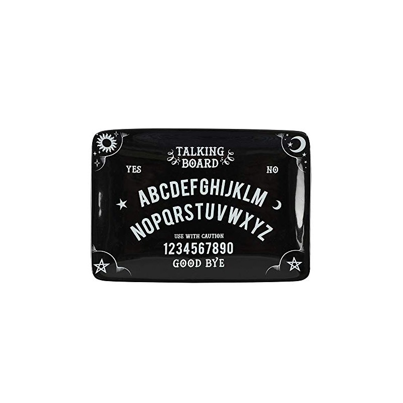 Ouija Talking Board Rectangular Black Trinket Catch All Dish