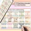 Bible Tabs,Laminated Tab for Women and Men,Reposition Large Print Stickers,Easy