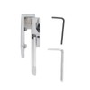 UShaped Glass Door Lock Latch Lock Hower Room Sliding Gate