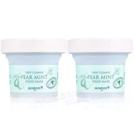 SkinFood [셀러허브][스킨푸드] 스킨푸드 페어민트 푸드 마스크 120g 2개 (S16572671) Skin Food Peach Mint Food Mask 120g 2ea [Basic]