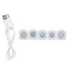 LED Electronic Candle Light Projector Light Flameless Candle Garden Home