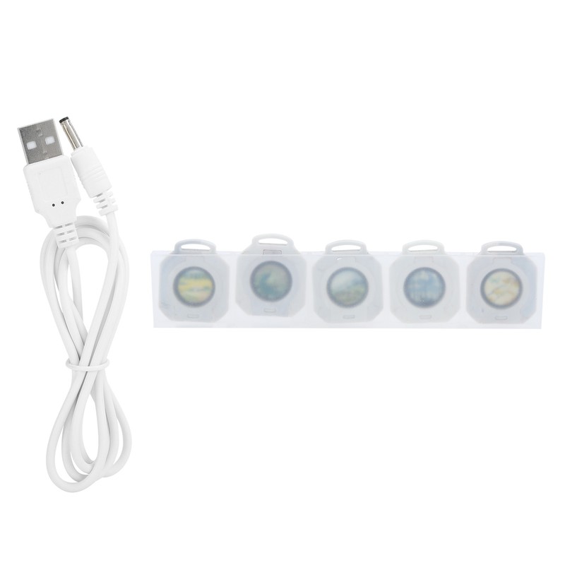 LED Electronic Candle Light Projector Light Flameless Candle Garden Home