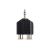Hosa GRM-193 Dual RCA to 3.5 mm TRS Adaptor