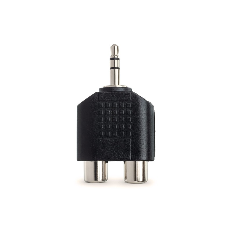 Hosa GRM-193 Dual RCA to 3.5 mm TRS Adaptor