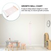 Kisangel Kids Growth Height Chart Canvas Wall Height Ruler Measurement