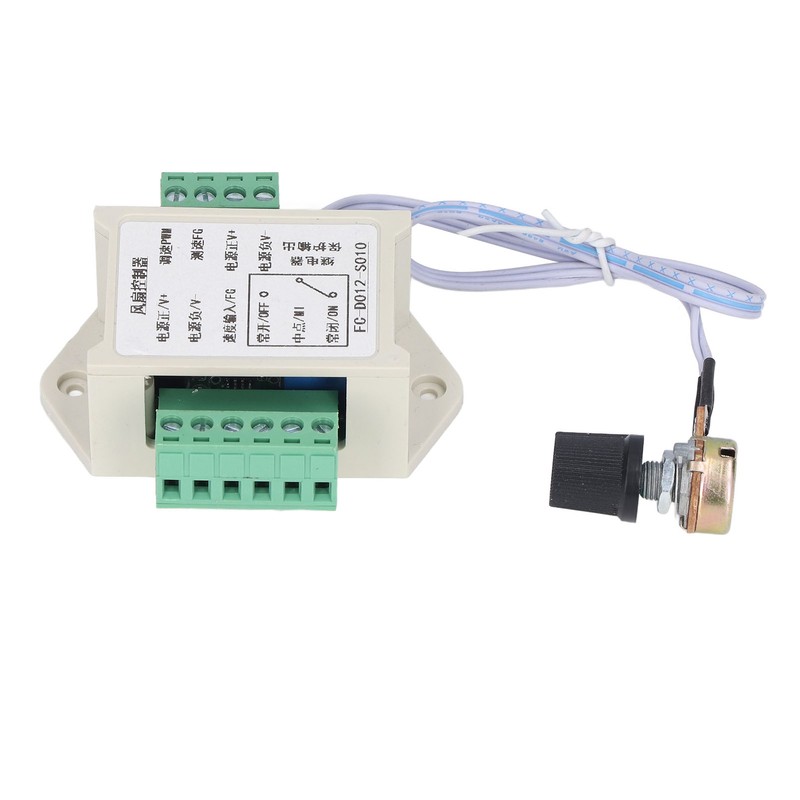 12V 4 Wire PWM Fan Controller Motor Stall Protection Detection