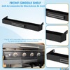 BBQration Griddle Front Accessory Shelf for Blackstone 36", Storage Box