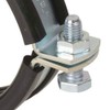 Pack of 2 Heavy Pipe Clamps Size 99-103 mm x