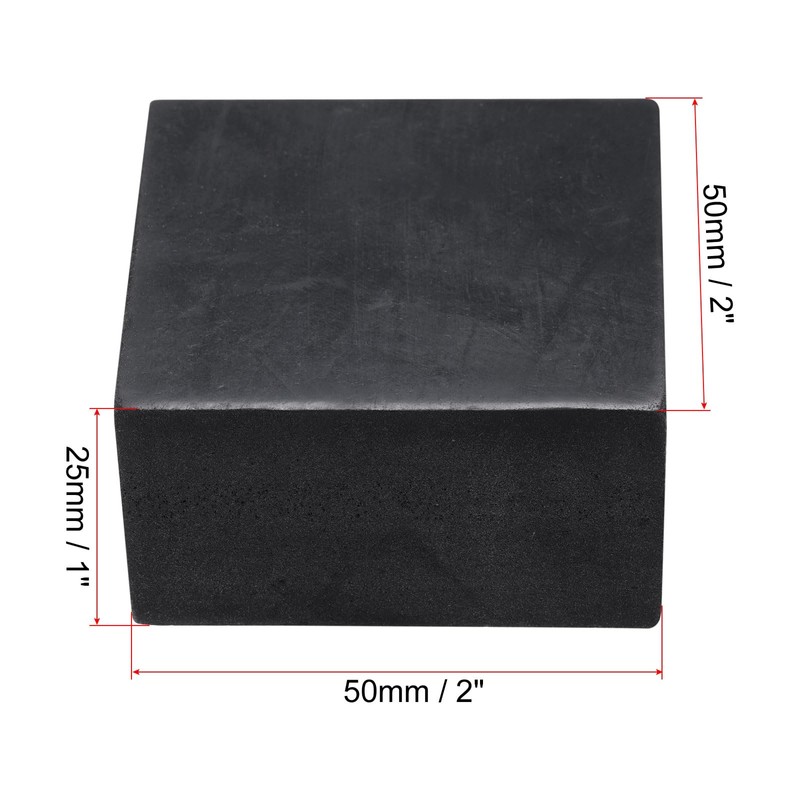 QUARKZMAN Pack of 4 Rubber Vibration Damper Pads Antivibration Mat