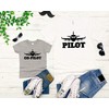 pilot and co-pilot matching set, daddy and me outfits, fathers