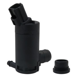 HaeKap Windshield Washer Pump w/Grommet Replacement for Ford E150 E250 E350 E450 F150 F250 F350 F450 F550 F650 F750 Replaces WG-318 8C3Z17664A