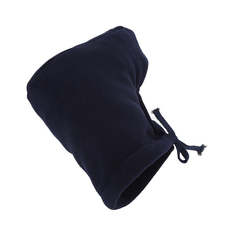 Men Women Cast Sock Dark Blue Soft Fleece Thick Adjustable