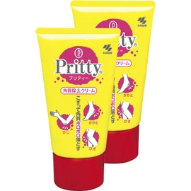 Pretty Elbow, Heel, Knee Exfoliating Cream, Scrub Blend, 2.5 oz (70 g) x 2 Packs