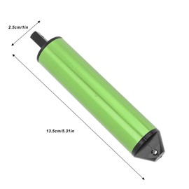 Dilwe Badminton Racket Tension Calibrator, Aluminum Alloy, Tests Up to 100lbs, Suitable for Tennis, Squash, Racket Stringing Machine (Green)