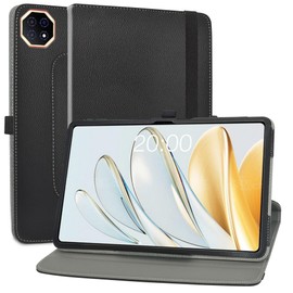 MAMA MOUTH Compatible with Teclast T60Ai Case, 360° Rotating Stand Cover, Premium Protective Case with Stand Function for Teclast T60Ai 12 Inch Tablet, Black