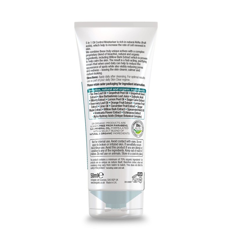 Dr. Organic Tea Tree Oil Control Moisturiser