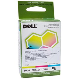 Dell Computer J5567 5 Standard Capacity Color Ink Cartridge for 922/924/942/944/946/962/964