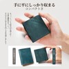 Men's Small Coin Purse, Genuine Leather, Pueblo Leather, 35-Coin Capacity,