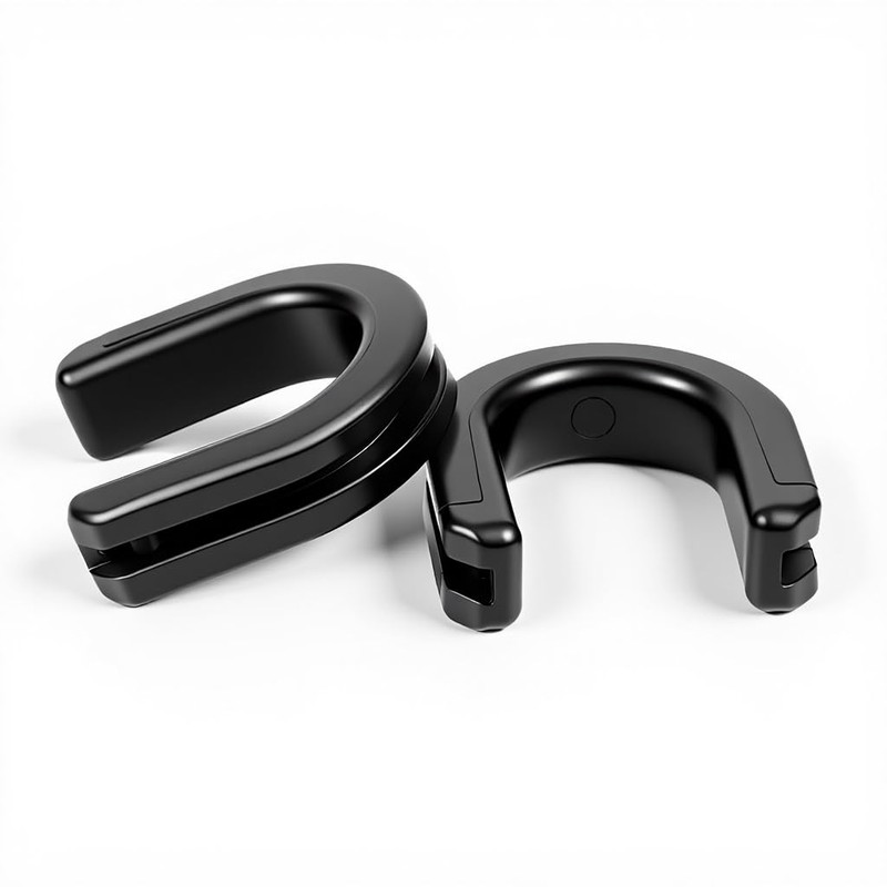 Motorcycle Sissy Bar Luggage Rack Side Plate Mounting Bracket Grommet