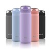 Ello Cooper 22oz Stainless Steel Water Bottle with Straw and