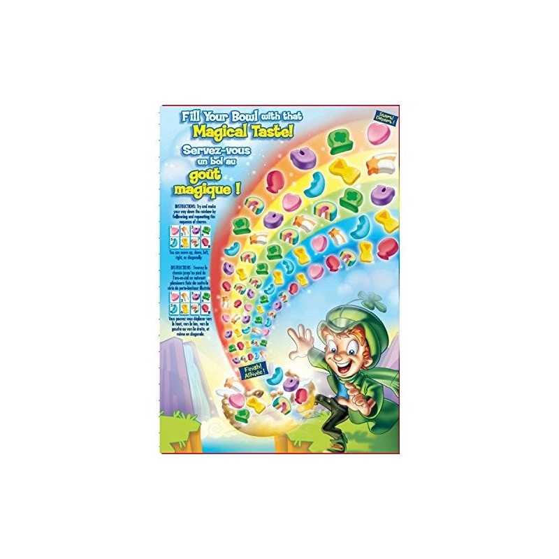 Lucky Charms Cereal/ Marshmallows, 330g/11.64 oz. Box