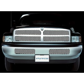Putco 84103 Punch Mirror Stainless Steel Grille,Black