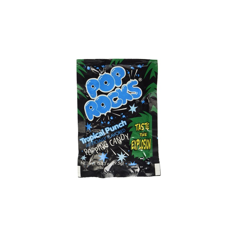 Pop Rocks Tropical Fruit Punch Bulk (0.33oz) - 72 Pack