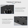 RESFNSE 4 Port Audio Switch, 3.5mm Audio Switcher, Stereo AUX