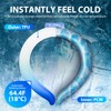 Dr Chilly Ice Ring，Neck Cooling Tube, Hands Free Cooling, Quick