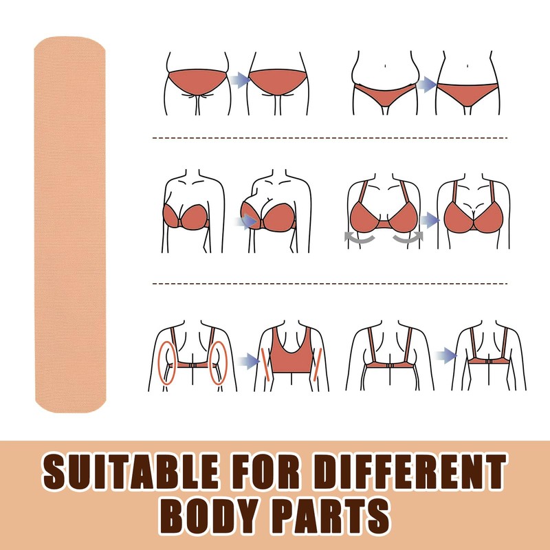 30 Pcs Tummy Tape for Flat Stomach,Instalift Tape for Thigh
