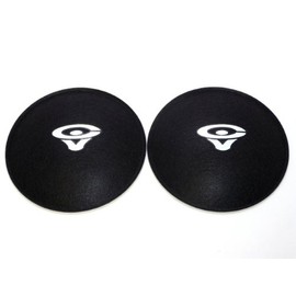 2 Cerwin Vega 4.5" Felt Logo Dust Caps