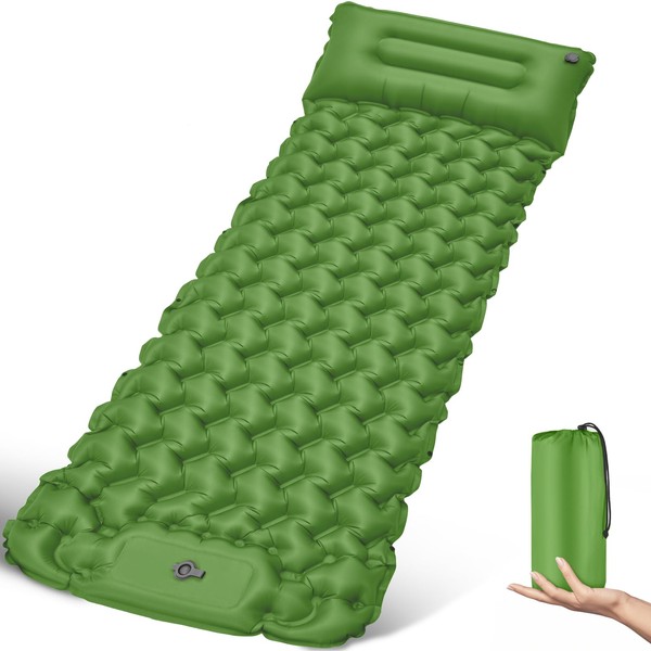 BITIWEND Camping Mat Self Inflating Sleeping Pad 200x68cm Ultralight Air